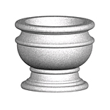 CAD Drawings Petersen Manufacturing Company, Inc. Roman Planter